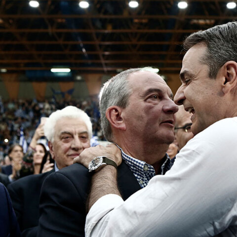 Κώστας Καραμανλής και Κυριάκος Μητσοτάκης