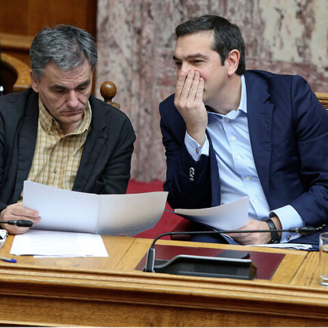 Τσακαλώτος - Τσίπρας