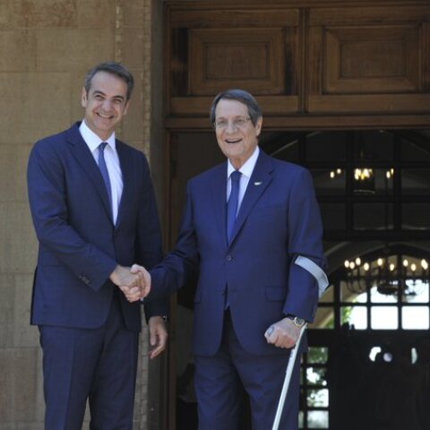 Κυριάκος Μητσοτάκης - Νίκος Αναστασιάδης