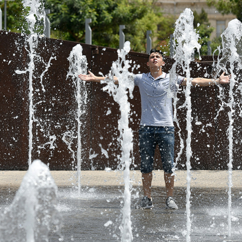 Καύσωνας στην Αθήνα