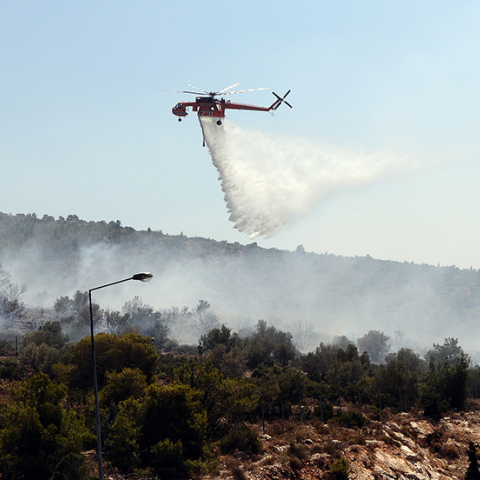 Φωτιά στον Υμηττό
