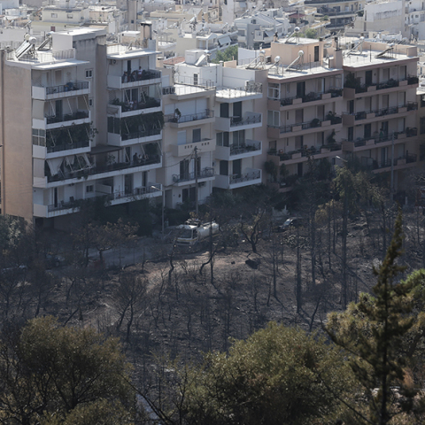 Φωτιά στον Υμηττό 