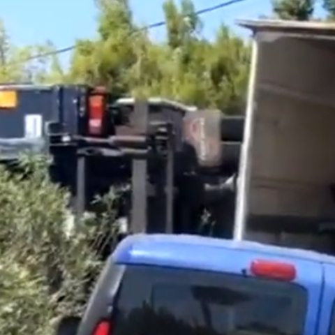 Ανατροπή νταλίκας