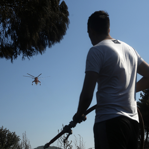 Υπό πλήρη έλεγχο η φωτιά στη Θάσο