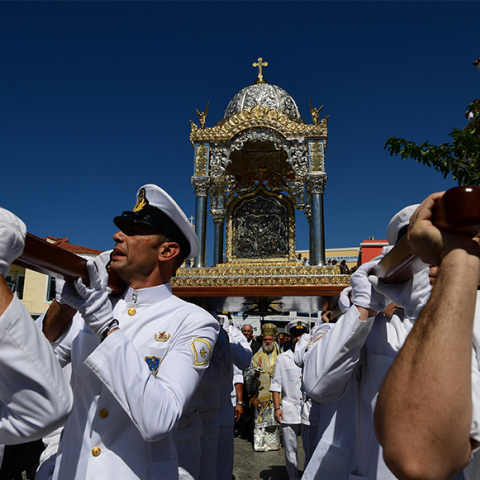 Εορτασμός της Μεγαλόχαρης