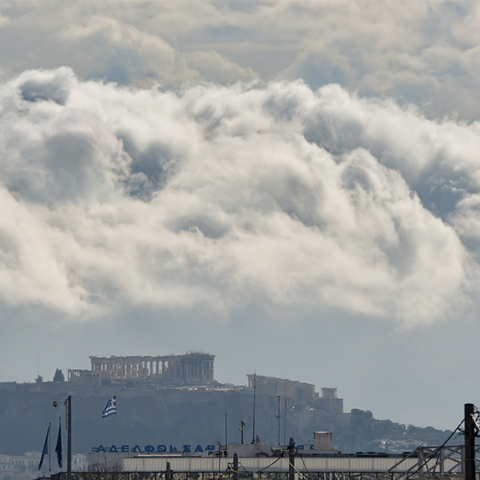 Συννεφιά στην Αθήνα