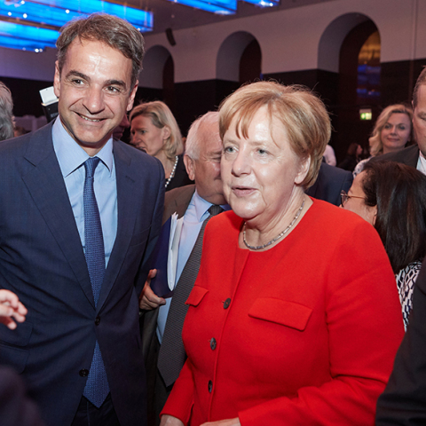 Μητσοτάκης, Μέρκελ