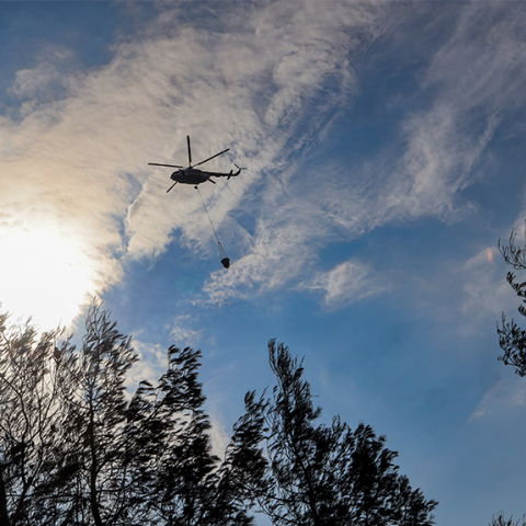 Εναέρια μέσα πυρόσβεσης