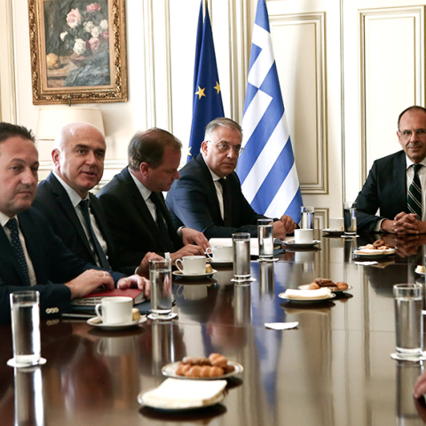 Σύσκεψη στο Μαξίμου για τη Σαμοθράκη