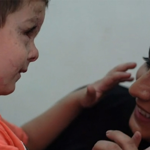 Ο μικρός Τζούμα από τη Συρία