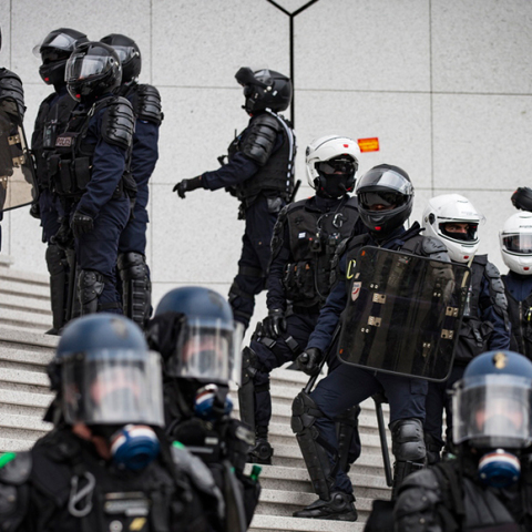 Δυνάμεις ασφαλείας στη Γαλλία
