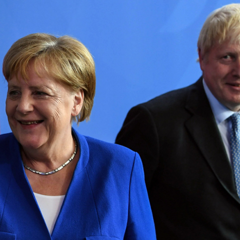 Άνγκελα Μέρκελ, Μπόρις Τζόνσον