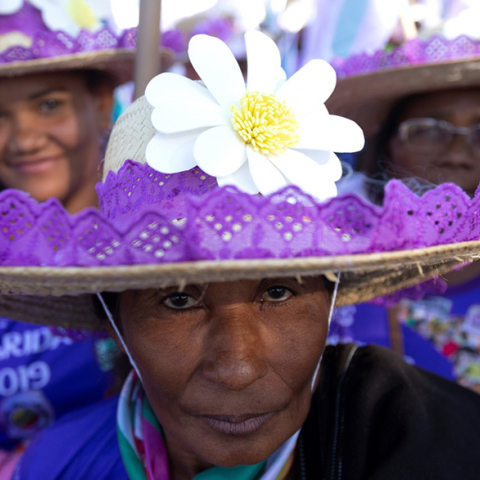 Διαδήλωση γυναικών για τον Αμαζόνιο