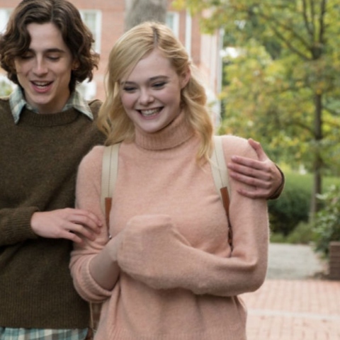 Elle Fanning, Timothée Chalamet / A Rainy Day in New York