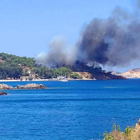 Λέρος - Φωτιιά