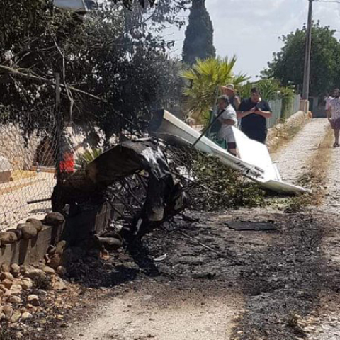 Σύγκρουση ελικοπτέρου με αεροσκάφος