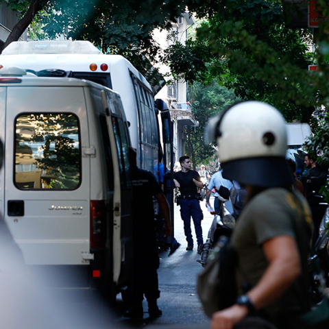 Αστυνομική επιχείρηση στα Εξάρχεια