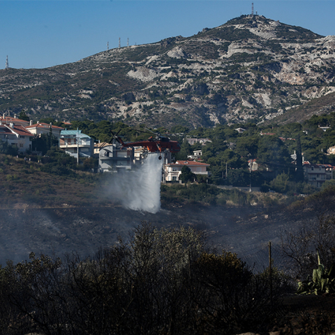Φωτιά στην Πεντέλη