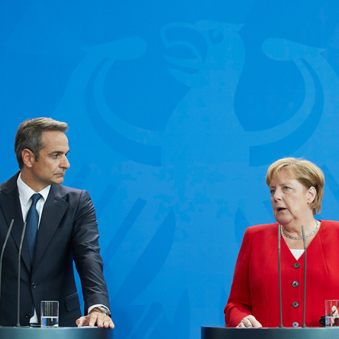 Κυριάκος Μητσοτάκης - Άνγκελα Μέρκελ