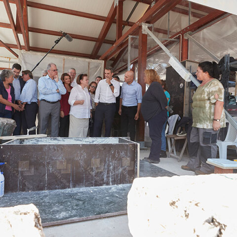 Στο αρχαίο θέατρο της Δωδώνης ο Μητσοτάκης