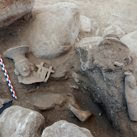 Ταφή με ειδώλιο σφίγγας