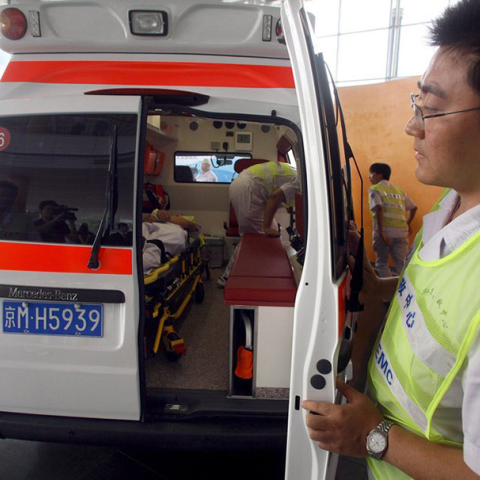 Τροχαίο δυστύχημα στην Κίνα