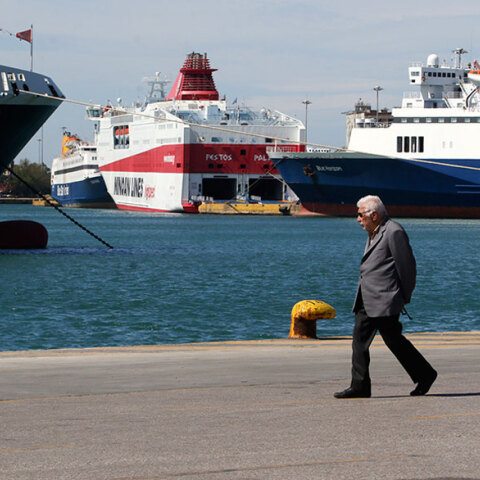 Δεμένα πλοία