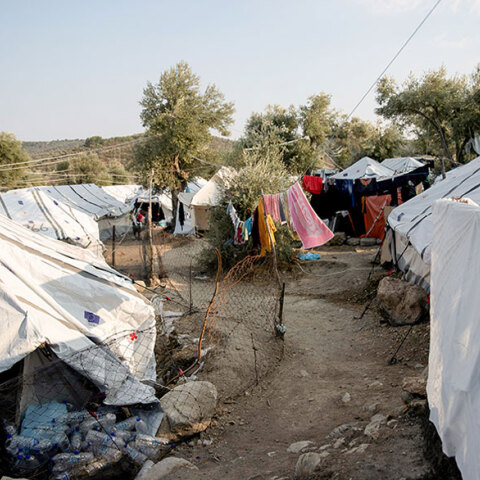 Καταυλισμός στη Μόρια