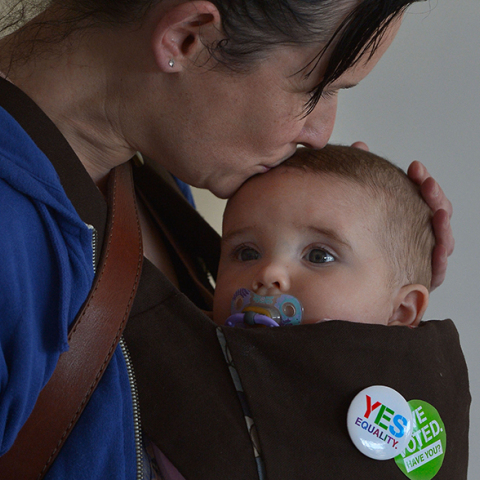 Ακτιβίστρια στην Ιρλανδία