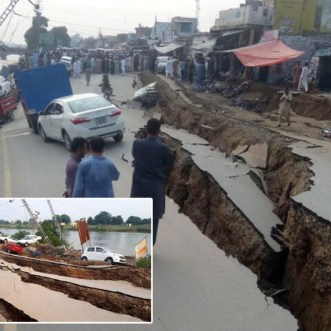 Άνοιξε η γη στο Πακιστάν μετά τον καταστροφικό σεισμό