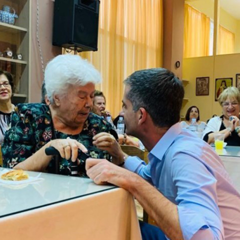 Κώστας Μπακογιάννης στη Λέσχη Φιλίας Αχαρνών