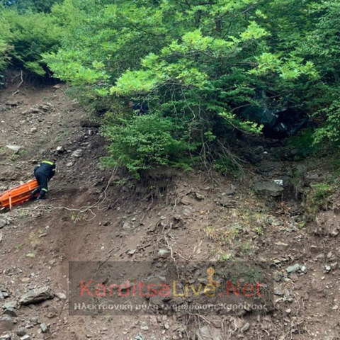 Καρδίτσα: Τραγικός θάνατος για δύο αδέλφια που έπεσαν σε γκρεμό με το αυτοκίνητο