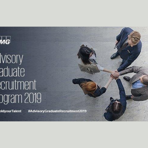 Η KPMG, λόγω της συνεχιζόμενης ανάπτυξης των εργασιών της, επιθυμεί να προσλάβει νέους επαγγελματίες για να τους εντάξει στο Συμβουλευτικό τμήμα της.