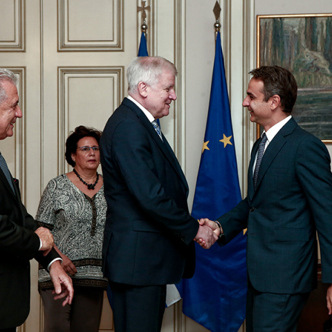 Συνάντηση Μητσοτάκη - Ζέεχοφερ