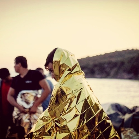 Πρόσφυγες στη Συκαμιά Λέσβου