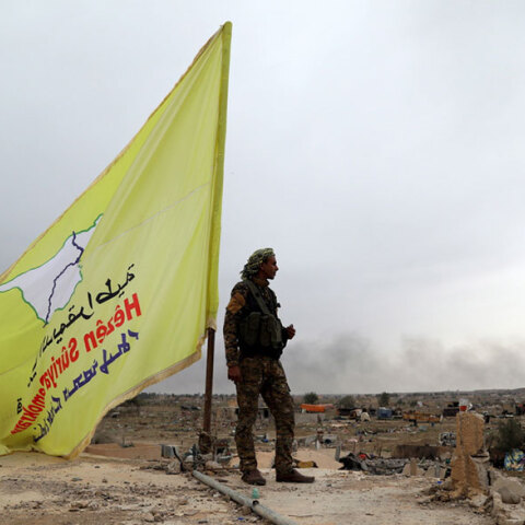 Κούρδος μαχητής στη Συρία