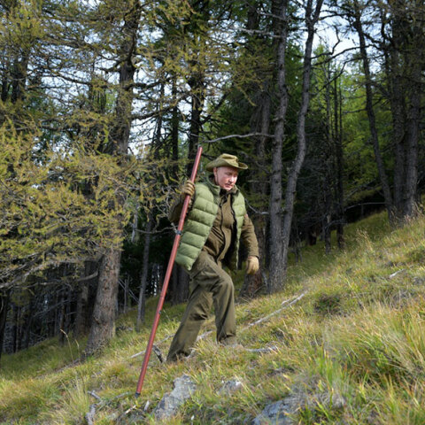 Ο Βλαντίμιρ Πούτιν στη Σιβηρία