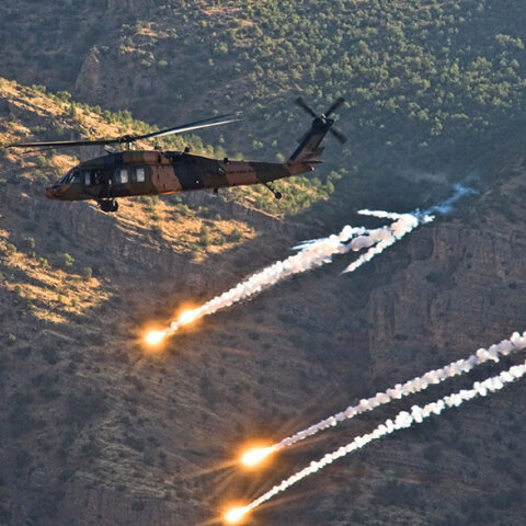 Τουρκικό στρατιωτικό ελικόπτερο