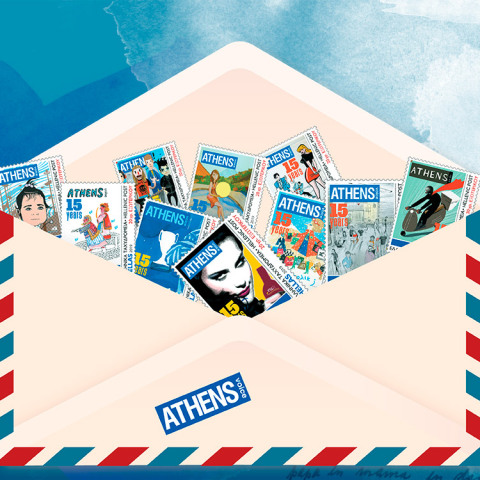 γραμματόσημα ATHENS VOICE