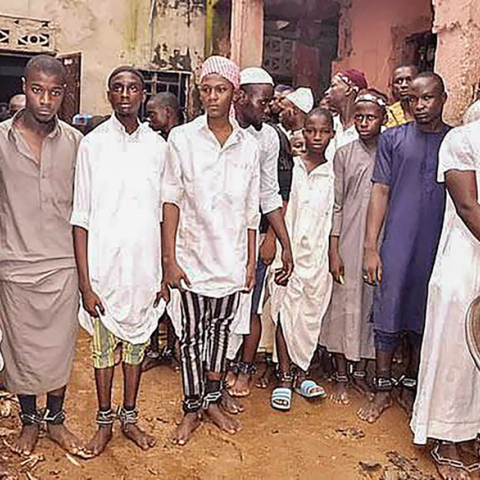 Μαθητές ισλαμικού σχολείου