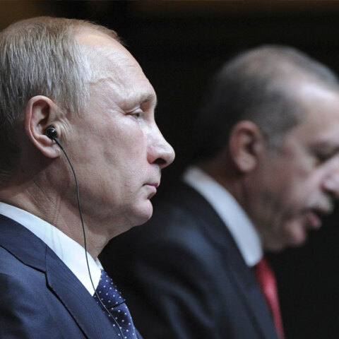 Βλαντίμιρ Πούτιν και Ρετζέπ Ταγίπ Ερντογάν