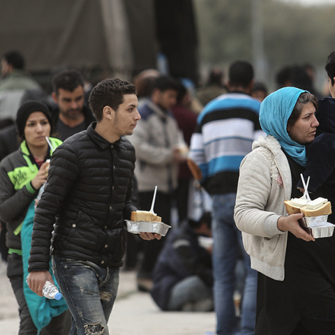 Συσσίτια προσφύγων