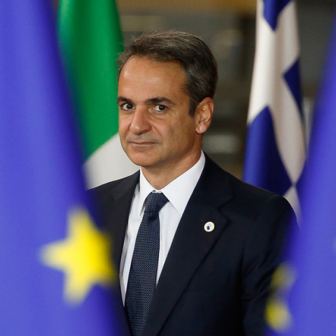 Ο Κυριάκος Μητσοτάκης από τις Βρυξέλλες