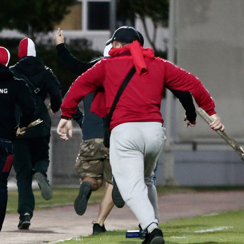 Οπαδοί του Ολυμπιακού 