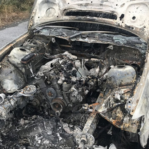 Καμένο αυτοκίνητο