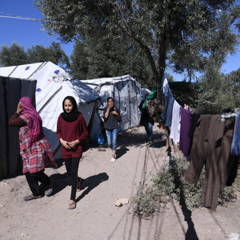 Καταυλισμός στη Μόρια