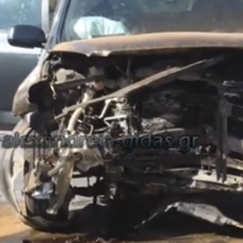 Τροχαίο δυστύχημα στα Γιαννιτσά