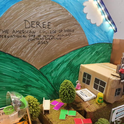 Οι φοιτητές του Deree–The American College of Greece ύψωσαν τη φωνή τους κατά της ακαδημαϊκής απάτης, μέσα από μία σειρά εκδηλώσεων στο campus.