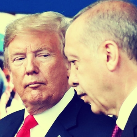 Ντόναλντ Τραμπ και Ταγίπ Ερντογάν 