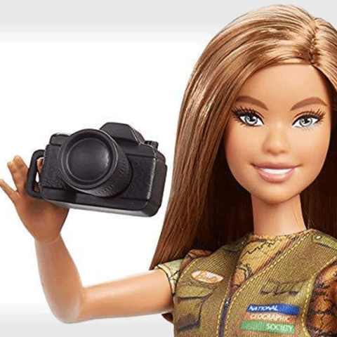 Barbie Photojournalist Doll
